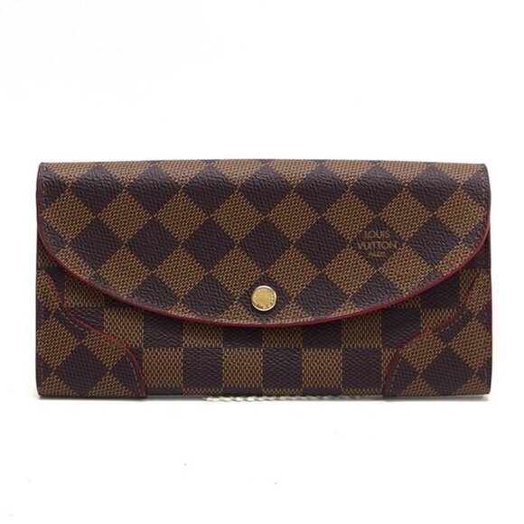 LOUIS VUITTON Brown Damier Wallet - Picture 1 of 10